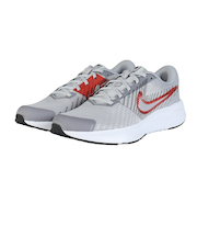 ナイキ（NIKE）ランニングシューズ ジョギングシューズ ラン デファイ グレー レッド HM9594-005 クッション性 安定性 通気性