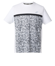 バボラ(BABOLAT)テニスウェア クラブ ショートスリーブ シャツ2 BUP5562C-WH