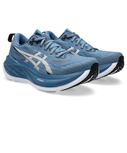 アシックス(ASICS)ランニング ジョギングシューズ スーパーブラスト 2 ブルー ホワイト 1013A142.402