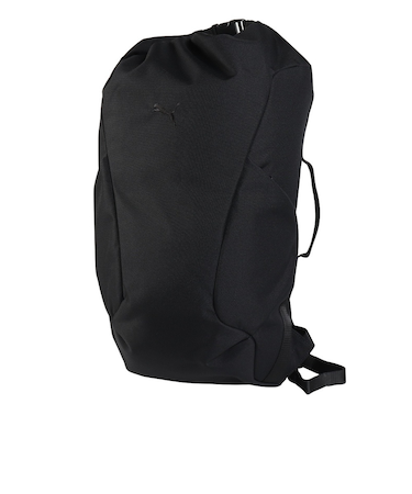 プーマ（PUMA）バックパック スポーツバッグ MWQミディアム ロールトップ 黒 22L 09205601 リュック デイバッグ