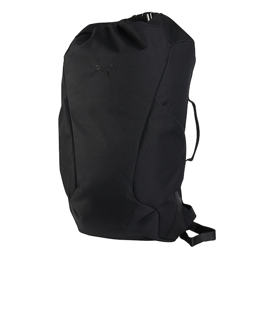 プーマ（PUMA）バックパック スポーツバッグ MWQミディアム ロールトップ 黒 22L 09205601 リュック デイバッグ