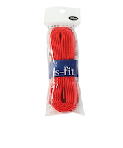 イズフィット（is-fit）シューレース 靴ひも X AC Pレッド 150cm
