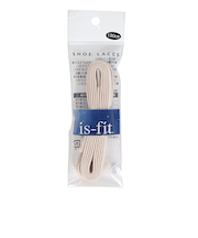 イズフィット（is-fit）シューレース 靴ひも X コットン ベージュ 130cm