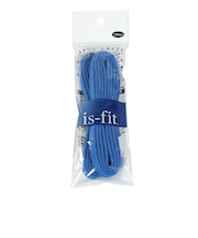 イズフィット（is-fit）シューレース 靴ひも X AC Pブルー 120cm