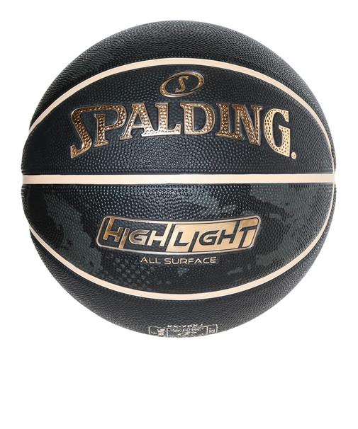 スポルディング（SPALDING）バスケットボール 7号球 ハイライト パール ラバー 85-392J