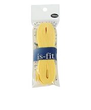 イズフィット（is-fit）シューレース 靴ひも X AC Pイエロー 150cm