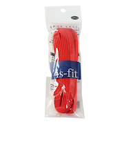 イズフィット（is-fit）シューレース 靴ひも X AC Pレッド 120cm