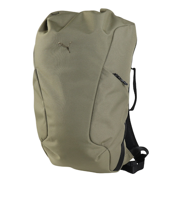 プーマ(PUMA)バックパック スポーツバッグ MWQミディアム ロールトップ カーキ 22L 09205602 リュック デイバッグ