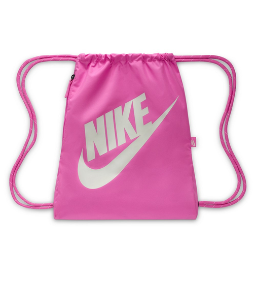 ナイキ（NIKE）ジムサック ヘリテージ ドローコードバッグ ピンク 13L DC4245-675 ナップザック バッグ トレーニングバッグ