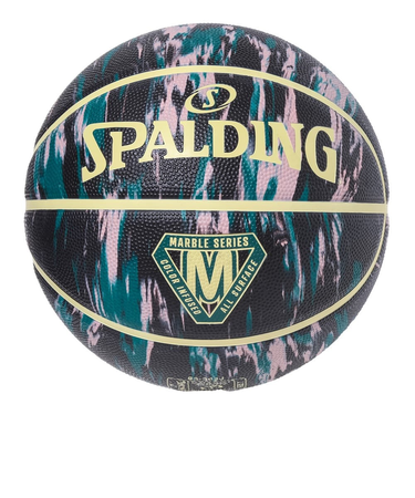 スポルディング（SPALDING）バスケットボール 7号球 マーブル トープxレモン 85-363J