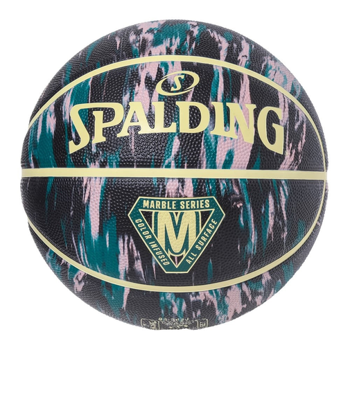 スポルディング（SPALDING）バスケットボール 7号球 マーブル トープxレモン 85-363J