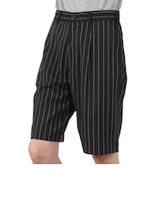 エクストララージ（XLARGE）ストライプ DRESS ショートパンツ 101252031009-BLACK