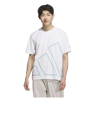 アディダス（adidas）マストハブ レギュラーフィット ビッグロゴ半袖Tシャツ TB752-JZ1669