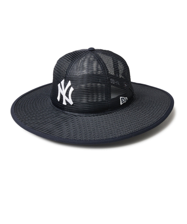 ニューエラ（NEW ERA）帽子 フィッテド ロングブリムハット メッシュ Fitted Long Brim Hat ニューヨーク・ヤンキース 1438840…