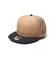 ニューエラ（NEW ERA）帽子 キャップ 9FIFTY Vintage Nylon ベーシックバイザー ベージュ S-Lサイズ 14388570 サイズ調整…