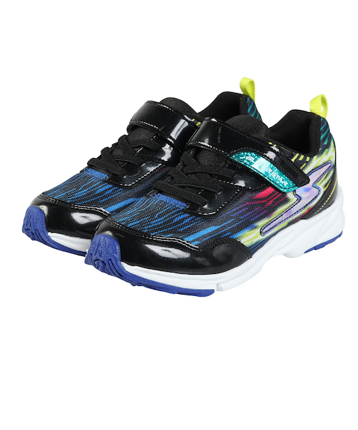 ムーンスター（MoonStar）ボーイズ ジュニア スポーツシューズ ベルクロ ベルト付き スニーカー SS K1223 3E ブラック 12240126 運…