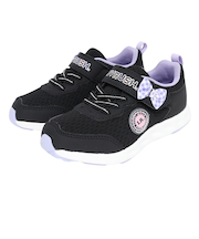 ムーンスター(MoonStar)ガールズ ジュニアスポーツシューズ ベルクロ ベルト付き スニーカー ラブラッシュ 1230 ニットキッズ ブラック 1224…