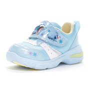 ムーンスター（MoonStar）ジュニアスニーカー ガールズ スポーツシューズ ディズニー C1359LE アナと雪の女王 サックス 12186639 LED…