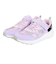 ムーンスター（MoonStar）ガールズ ジュニア スポーツシューズ ベルクロ ベルト付き スニーカー ラブラッシュ 1237 モヤ パープル 12240271