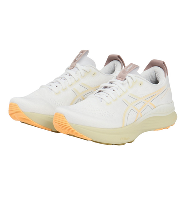 アシックス（ASICS）ランニングシューズ ジョギングシューズ GEL-KAYANO 32 ホワイト 1011C052.101 快適性 安定性 ラン ウォーク