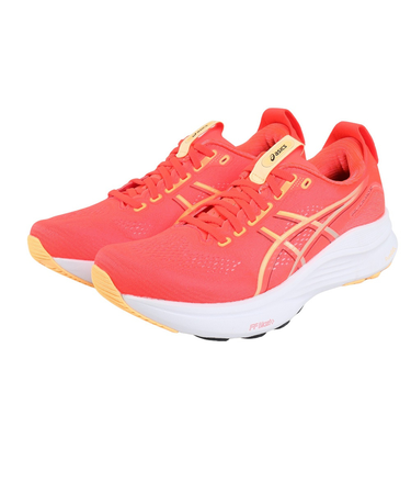 アシックス（ASICS）ランニングシューズ ジョギングシューズ GEL-KAYANO 32 レッド 1011C052.600 快適性 安定性 ラン ウォーク