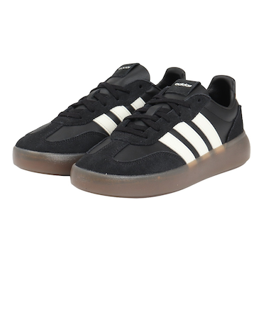 アディダス（adidas）スニーカー スポーツシューズ バレダ デコード ブラック JR1229 スポーツ カジュアルシューズ