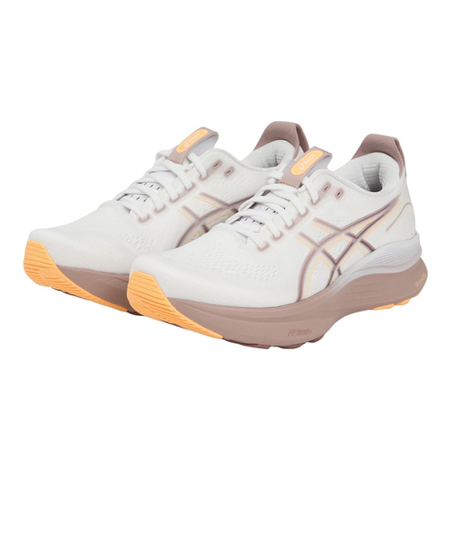 アシックス（ASICS）ランニングシューズ ジョギングシューズ GEL-KAYANO 32 ホワイト 1012B838.101 快適性 安定性  軽量化