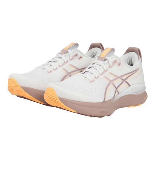 アシックス（ASICS）ランニングシューズ ジョギングシューズ GEL-KAYANO 32 WIDE ホワイト 1012B839.101 快適性 安定性