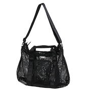 エクストララージ（XLARGE）メッシュ ショルダーバッグ 101252053002-BLACK