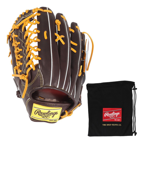 ローリングス（Rawlings）硬式用グラブ 外野手用 野球グローブ 一般 プロプリファード 左投用 GH4PRB88FS-MO/GT-RH