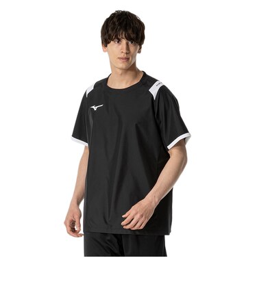 ミズノ（MIZUNO）バレーボールウェア Basic半袖ピステ V2MEB53009