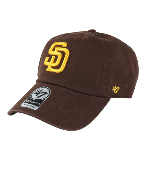 フォーティーセブン(47)帽子 キャップ 47 クリーンナップ サンディエゴ・パドレス ブラウン 55-59cm 14751153 スポーツキャップ 日よけ帽…