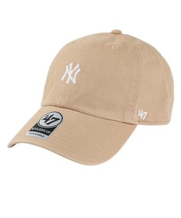 フォーティーセブン（47）帽子 キャップ クリーンナップ ベースランナー ニューヨーク・ヤンキース カーキ 55-59cm 14751386 スポーツキャップ
