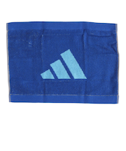 アディダス（adidas）タオル CP HT ハンドタオル 青 34×25cm ADJT-965 BLU ウォッシュタオル プレゼント ギフト 抗菌 防臭