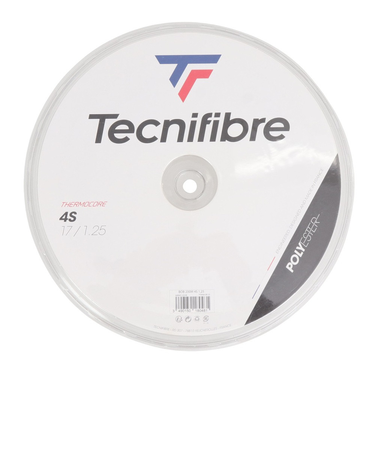 テクニファイバー（Technifibre）硬式テニスストリング 4S 1.25 TFSR400-BLK-125