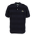 ラコステ（LACOSTE）パイル地切り替え同色ボーダーポロシャツ PH022J-99166