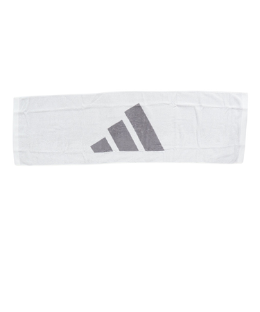 アディダス（adidas）タオル CP ST スポーツタオル 白 110×34cm ADJT-962 WHT マフラータオル プレゼント ギフト 抗菌 防臭