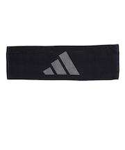 アディダス（adidas）タオル CP ST スポーツタオル 黒 110×34cm ADJT-962 BLK マフラータオル プレゼント ギフト 抗菌 防臭