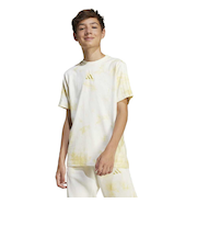 アディダス（adidas）キッズ ALL SZN 総柄プリント半袖Tシャツ KPH30-JC7639