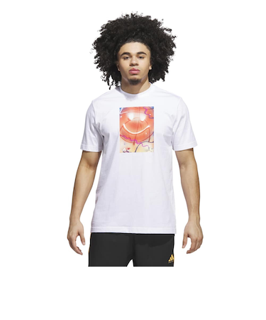 アディダス（adidas）Basketball Is Happiness グラフィックTシャツ KKQ95-JV8433