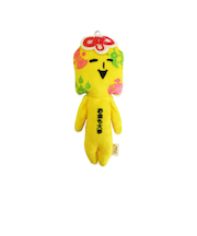 ゆきおマスコット お守りシリーズ 金運お守り AMS041 ゆるかわ キーホルダー グッズ マスコット