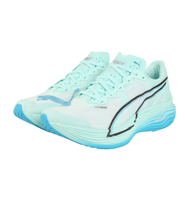 プーマ（PUMA）ランニングシューズ トレーニングシューズ 部活 ディヴィエイト ニトロ エリート 3 ミント 30980907 スニーカー ジョギング