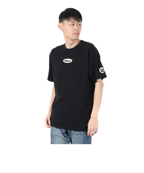 ウイルソン（Wilson）野球ウェア 半袖Tシャツ BK/BL WB6029405