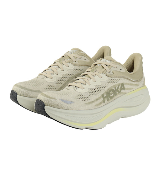 ホカ（HOKA）ランニングシューズ ジョギングシューズ ボンダイ 9 オリーブ 1162011-GSSL シューズ