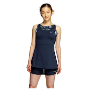 ナイキ（NIKE）フィットネス水着 水泳 ふんわりシルエット2in1パンツセパレーツ 上下セット 黒 M-LLサイズ 2993146-009