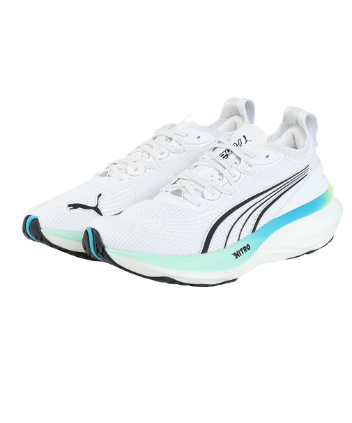 プーマ(PUMA)ランニングシューズ ジョギングシューズ フォーエバーラン ニトロ 2 ホワイト 31047115 シューズ