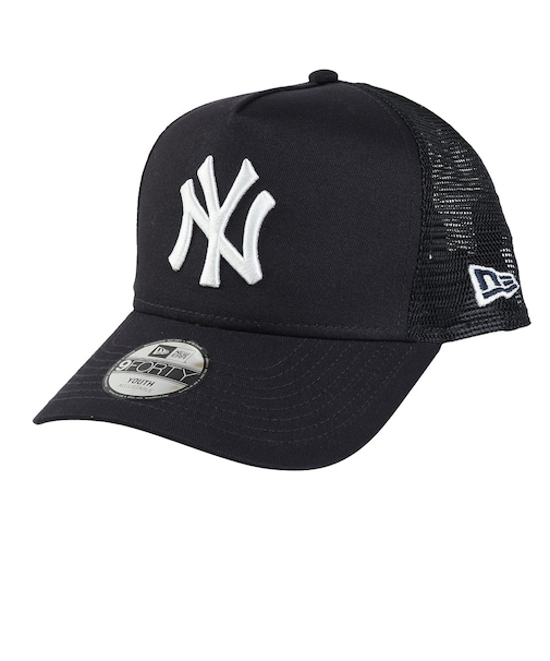 ニューエラ（NEW ERA）キッズ メッシュキャップ Youth 9FORTY A-Frame トラッカー MLB ニューヨーク・ヤンキース 14392017…