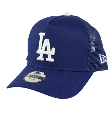 ニューエラ（NEW ERA）キッズ メッシュキャップ Youth 9FORTY A-Frame トラッカー MLB ロサンゼルス・ドジャース 14392032…