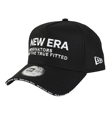 ニューエラ（NEW ERA）キャップ 9FORTY A-Frame Diamond Era 黒 14388674 メッシュキャップ サイズ調整 吸汗速乾 紫外…