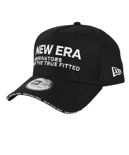 ニューエラ（NEW ERA）キャップ 9FORTY A-Frame Diamond Era 黒 14388674 メッシュキャップ サイズ調整 吸汗速乾 紫外…